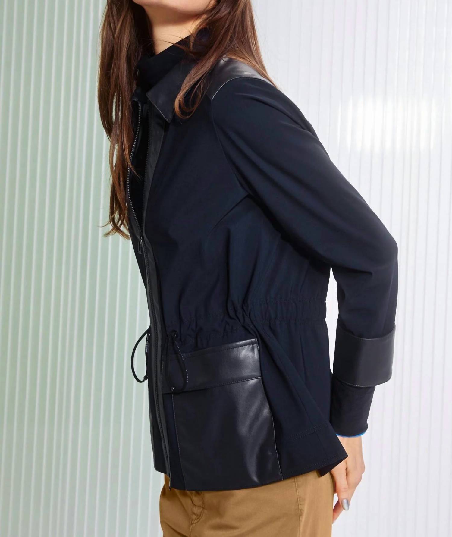 Marc Cain - Sports Mixed Fabric Shirt Jacket