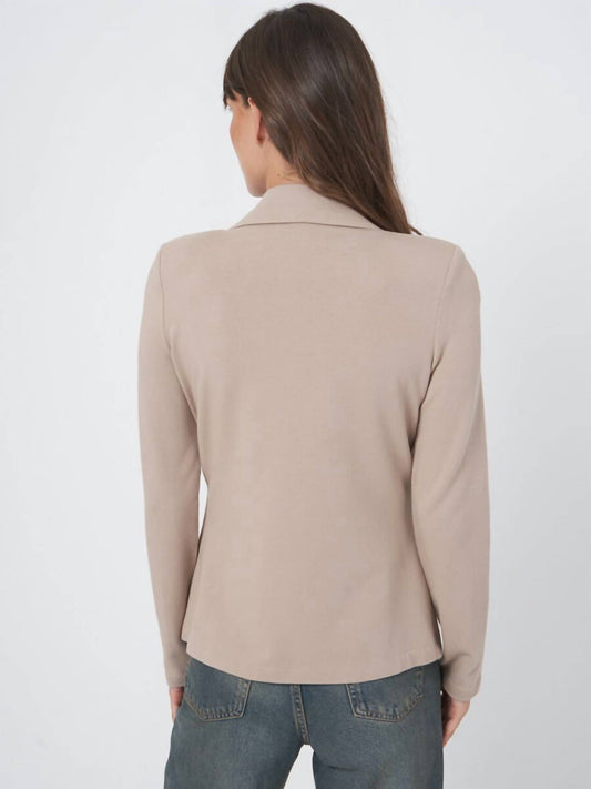 Repeat Cashmere - Sweatshirt Two-button Front Blazer