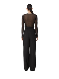 Gauge 81 - Carlow Knotted Draped Crepe Wide-leg Pants