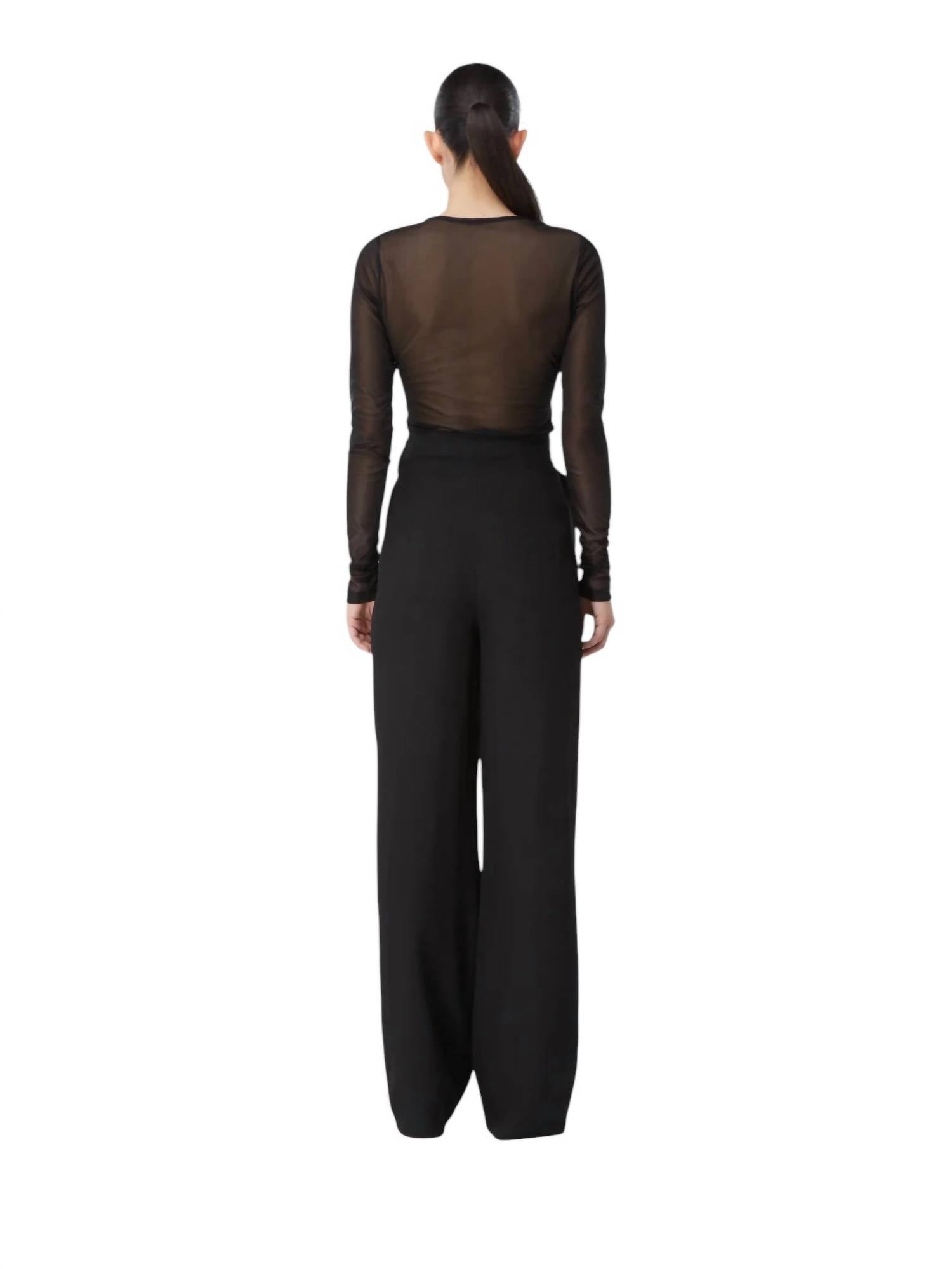 Gauge 81 - Carlow Knotted Draped Crepe Wide-leg Pants