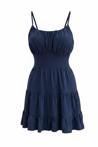 Ocean Drive - WOMEN'S NAUTICAL LINEN MINI DRESS