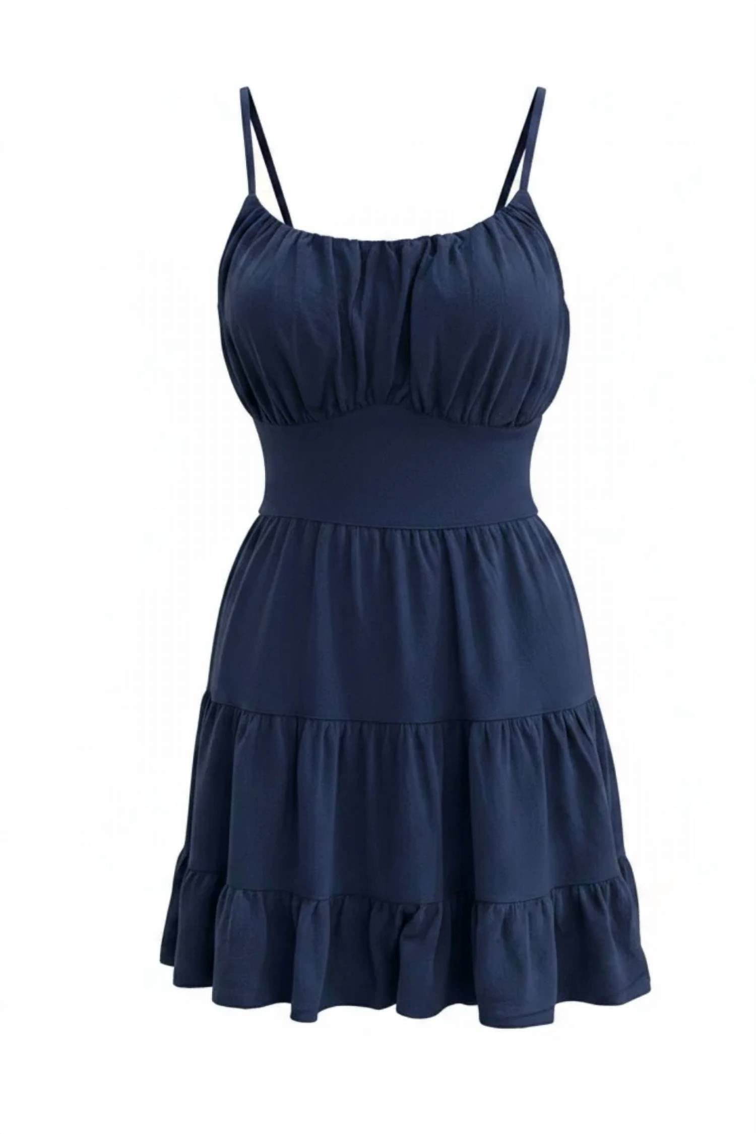 Ocean Drive - WOMEN'S NAUTICAL LINEN MINI DRESS