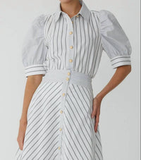 Js71 - Burke Button Front Blouse