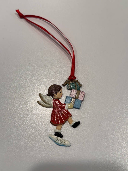 Wilhelm Schweizer - Christmas Delivery Angel Ornament