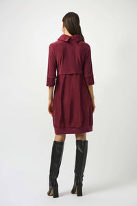 Joseph Ribkoff - Cowl Neck Parachute Dress
