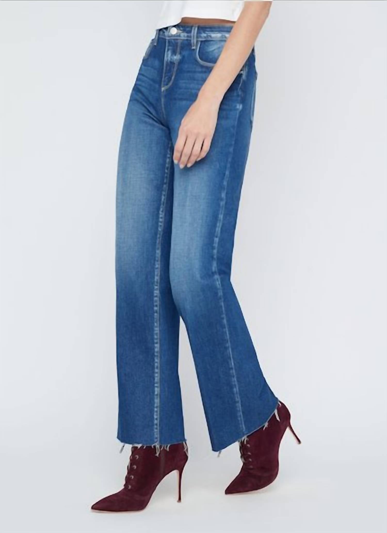 L'Agence - Tiana High Rise Wide Leg Jean
