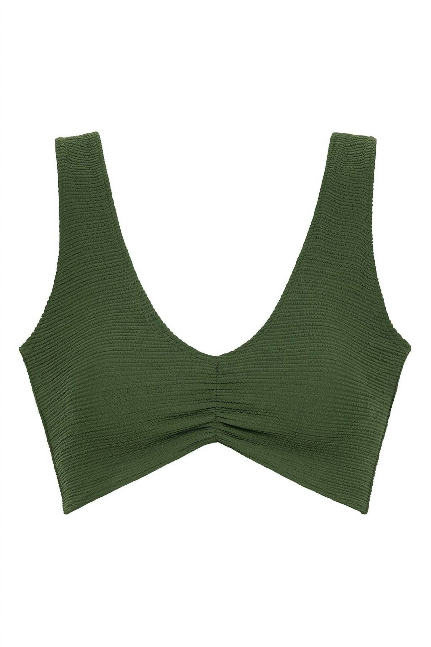 Montce - Micro Scrunch Kim Variation Bikini Top