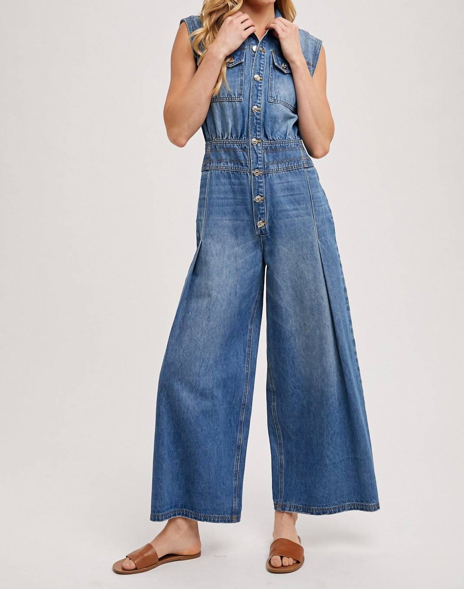 Bluivy - Carolina Denim Jumpsuit