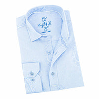 Eight X - Big Paisley Jacquard Button Down Shirt