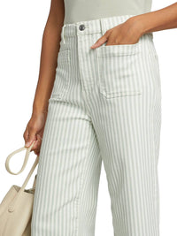 Frame - The Anchor Striped Crop Pants