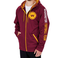 Zubaz - NFL WASHINGTON FOOTBALL TEAM FULL ZIP CAMO HOODIE