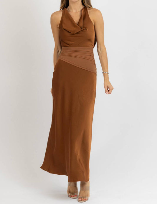 One & Only - Stella Cowl Back Dress