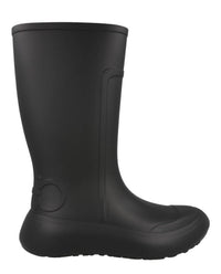 Salvatore Ferragamo Women's Gancini Logo Rain Boots in black - women's shoe