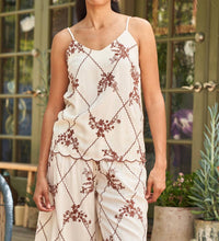 Paparazzi - Embroidered Viscose Camisole