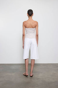 Enza Costa - COTTON STRIPE CLASSIC BANDEAU TOP