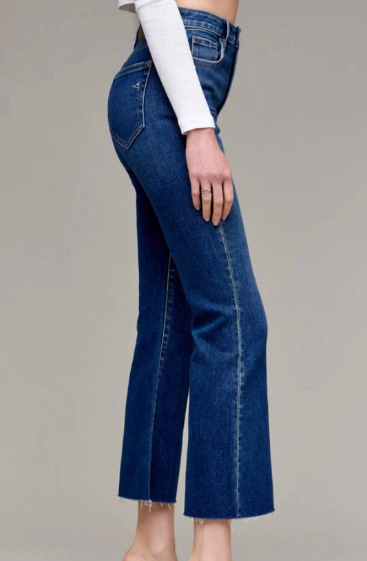 Hidden - Happi High Rise Denim Crop Flare Jeans