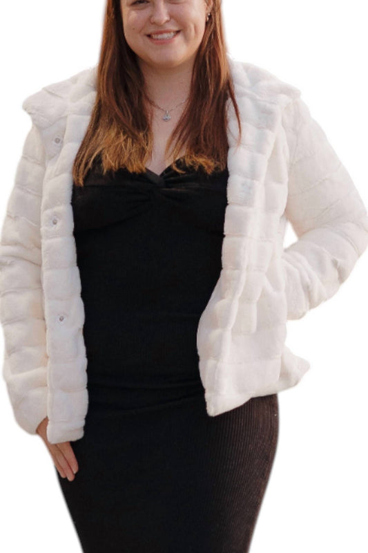 En Creme - Lola Fluffy Coat