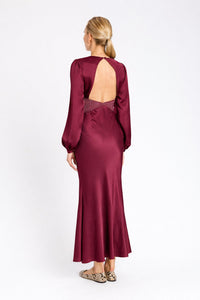 Twinset - Luna Lace-back Satin Dress