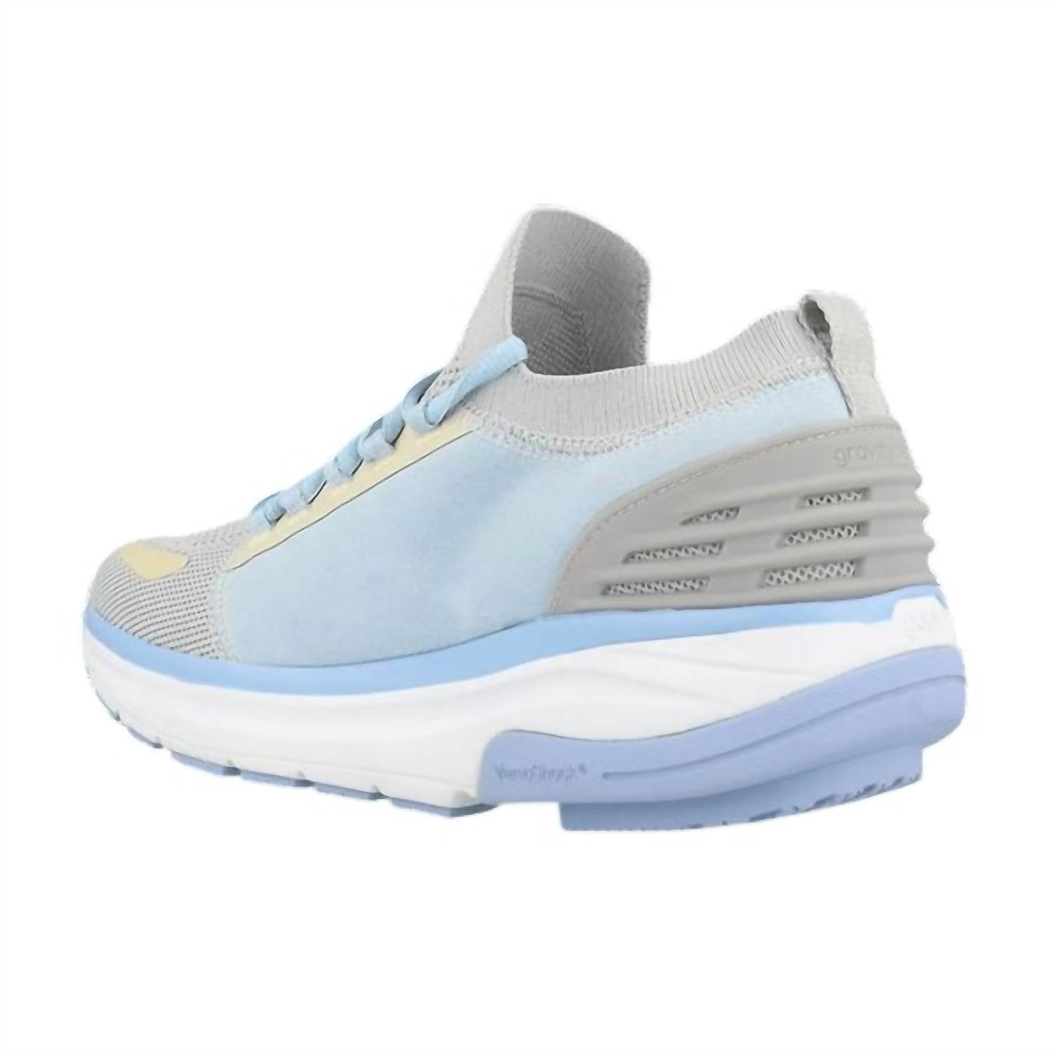 Gravity Defyer Women's Mateem Shoe in silver blue - women's shoe - alternate view