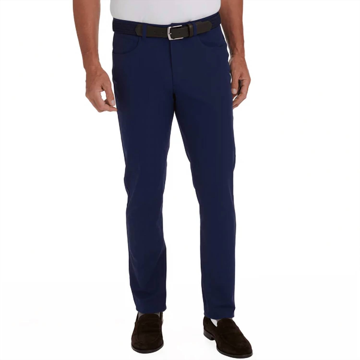 Holderness & Bourne Men's The Parker Pant in navy - men's pants