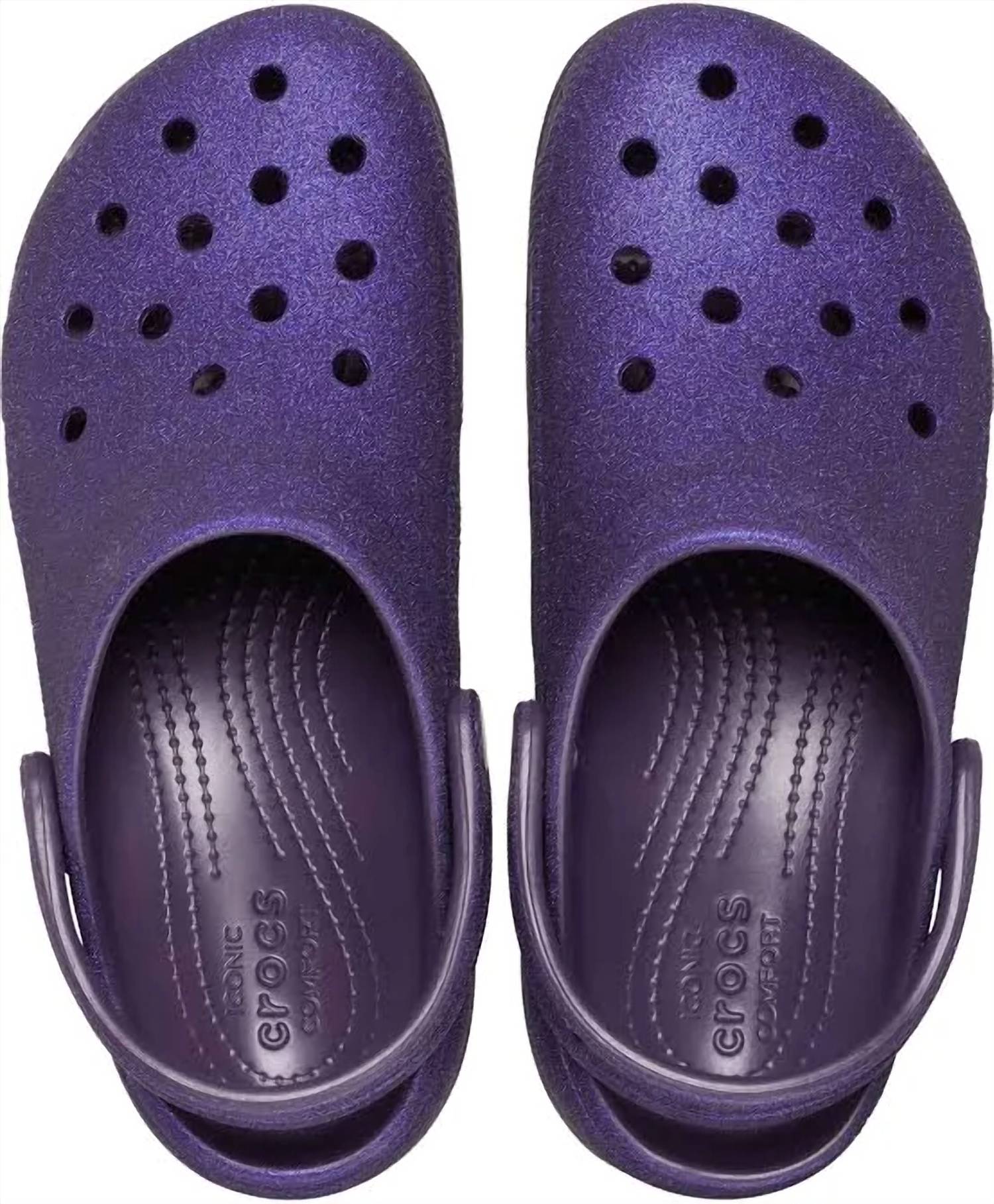 Crocs - WOMEN'S PLATFORM IRIDESCENT GLOW CLOG