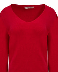 Astrid - Women's Candy Apple Sweater
