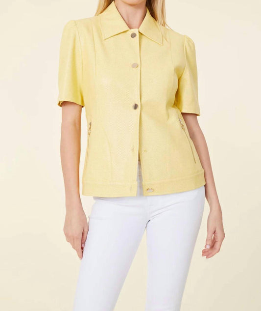 Dolce Cabo - Short Sleeve Shirt Jacket