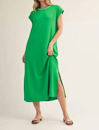 Jodifl My Identity Maxi Dress in kelly green - women's dress - alternate view