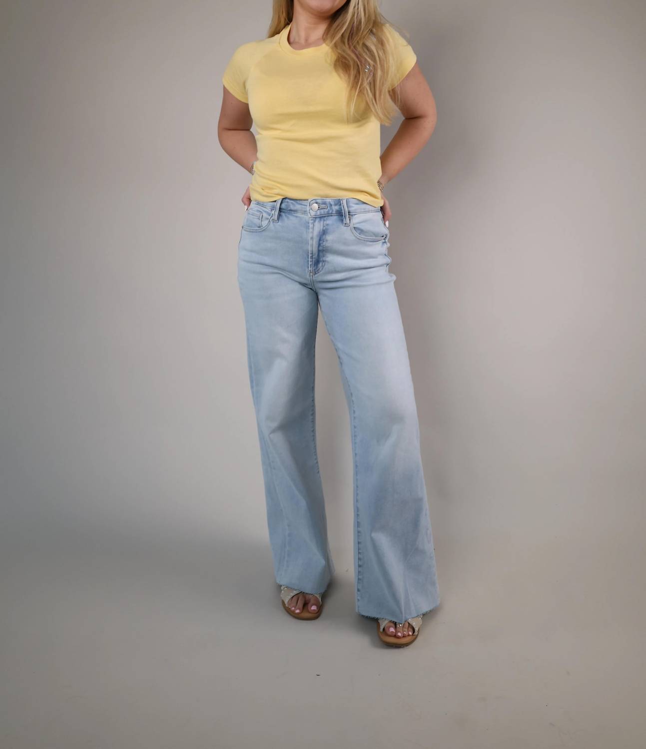 Dear John Denim - Women's Fiona Wide Leg Jeans