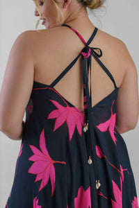 Guapa - Padma Sundown Halter Maxi Dress - Plus