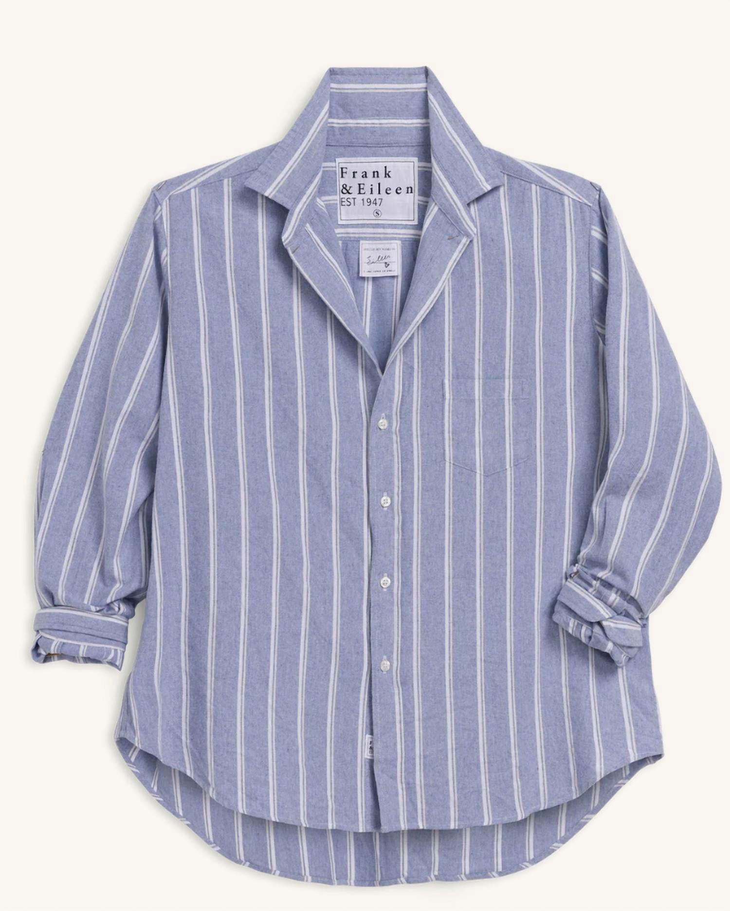 Frank & Eileen - Women's Cotton Relaxed Button Up Shirt