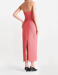 Lela Rose - Draped Tulip Sheath Dress