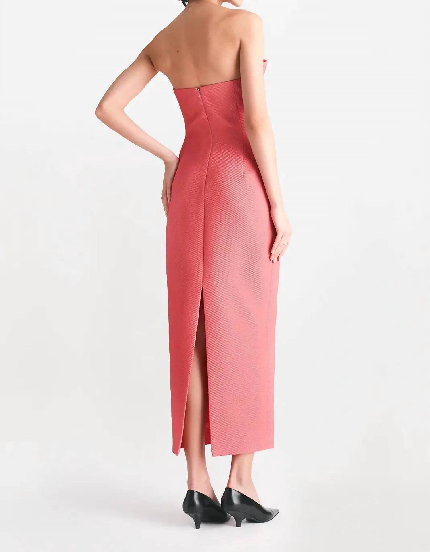 Lela Rose - Draped Tulip Sheath Dress