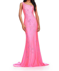 Ashleylauren - Floral Prom Dress