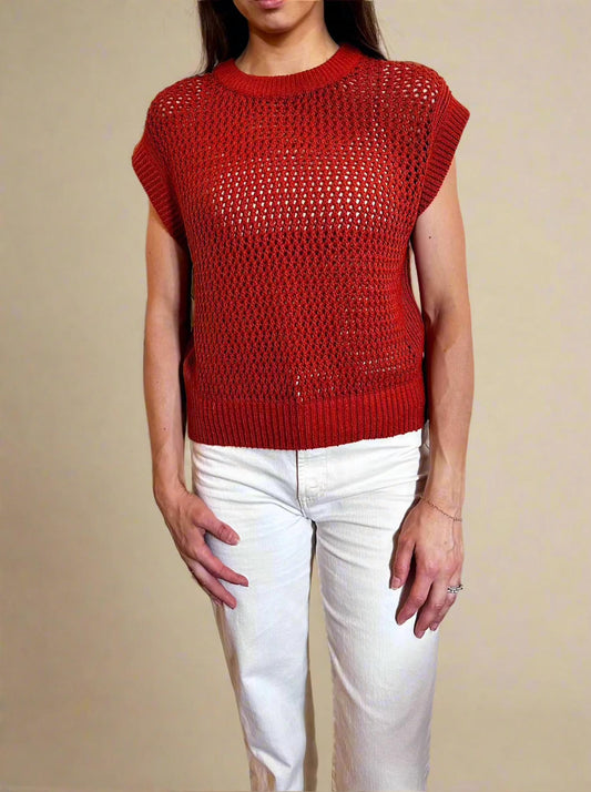 Dear John Denim - Women's Quince Short Sleeve Sweater