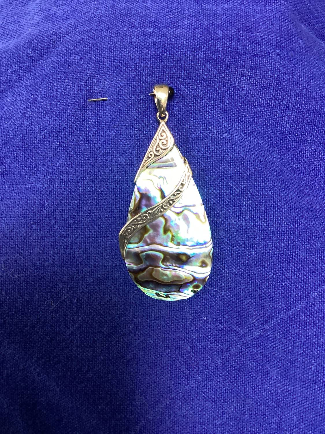 Ted Daily - Women's Tribal Abolone Pendant