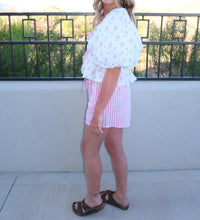 Mable - The Rosette Ribbon Blouse