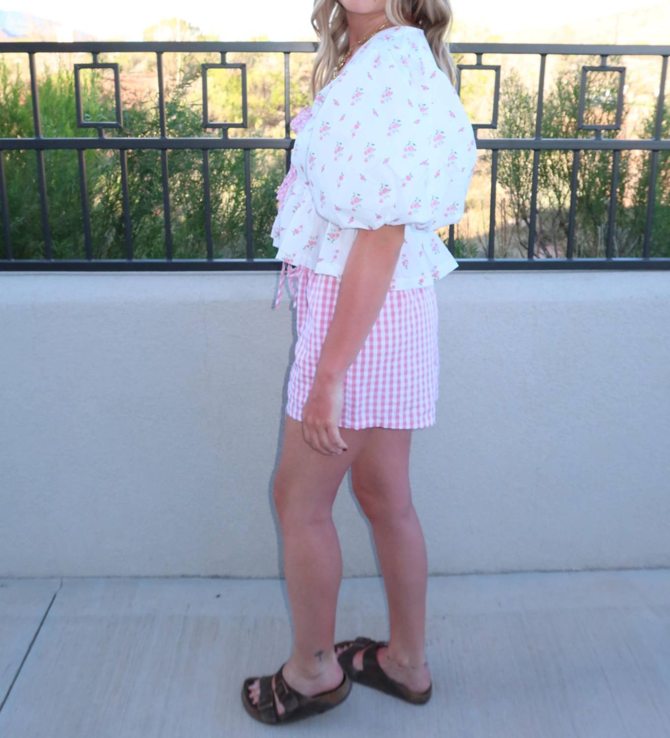 Mable - The Rosette Ribbon Blouse