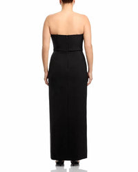 Bcbgmaxazria - Strapless Crepe Formal Dress