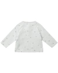 Quincy Mae Kid's Zion Shirt And Woven Pant Set in twinkle - item - detail view