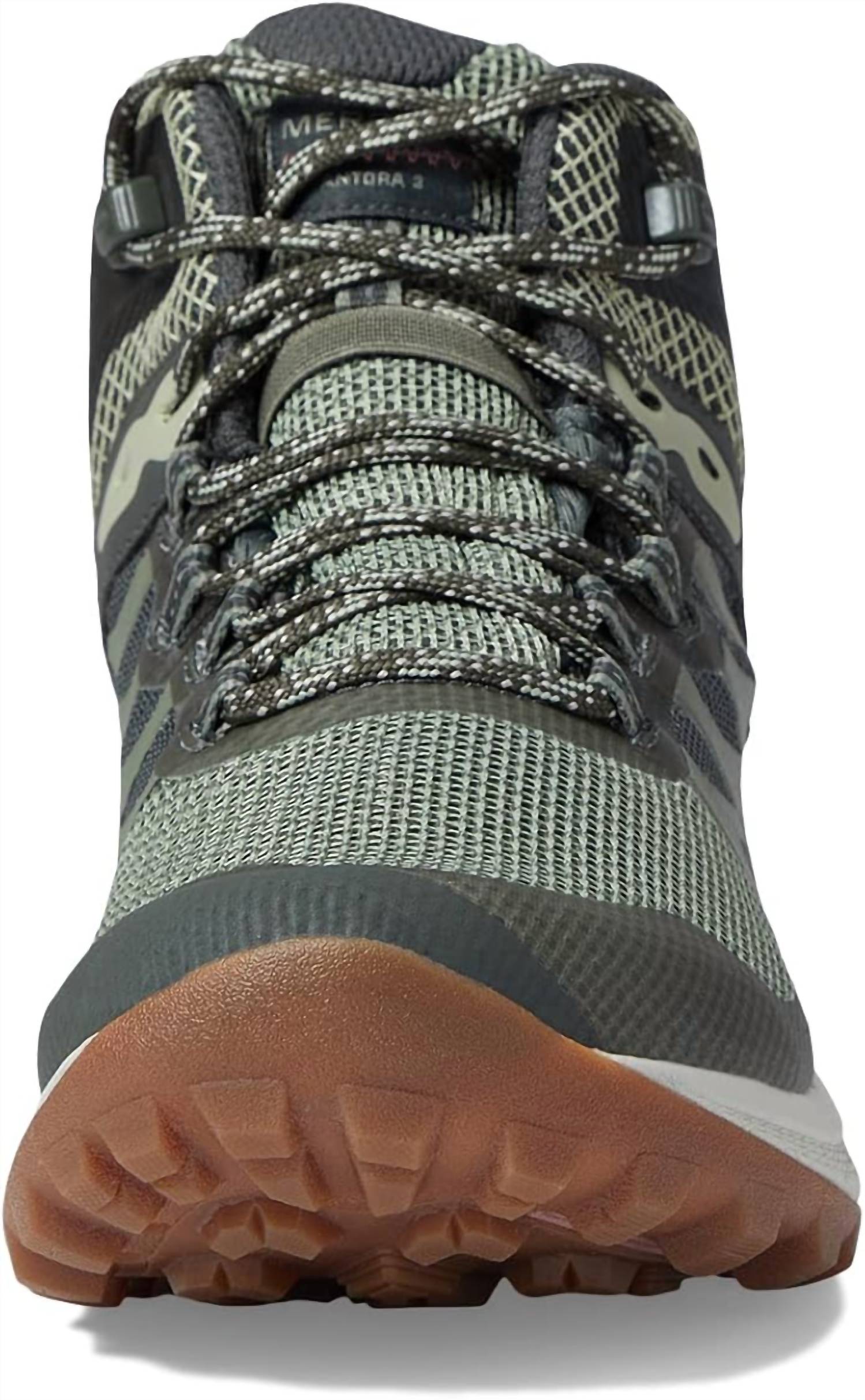 Merrell - Women's Antora 3 Mid Water Proof Hiking Trail Running Shoes
