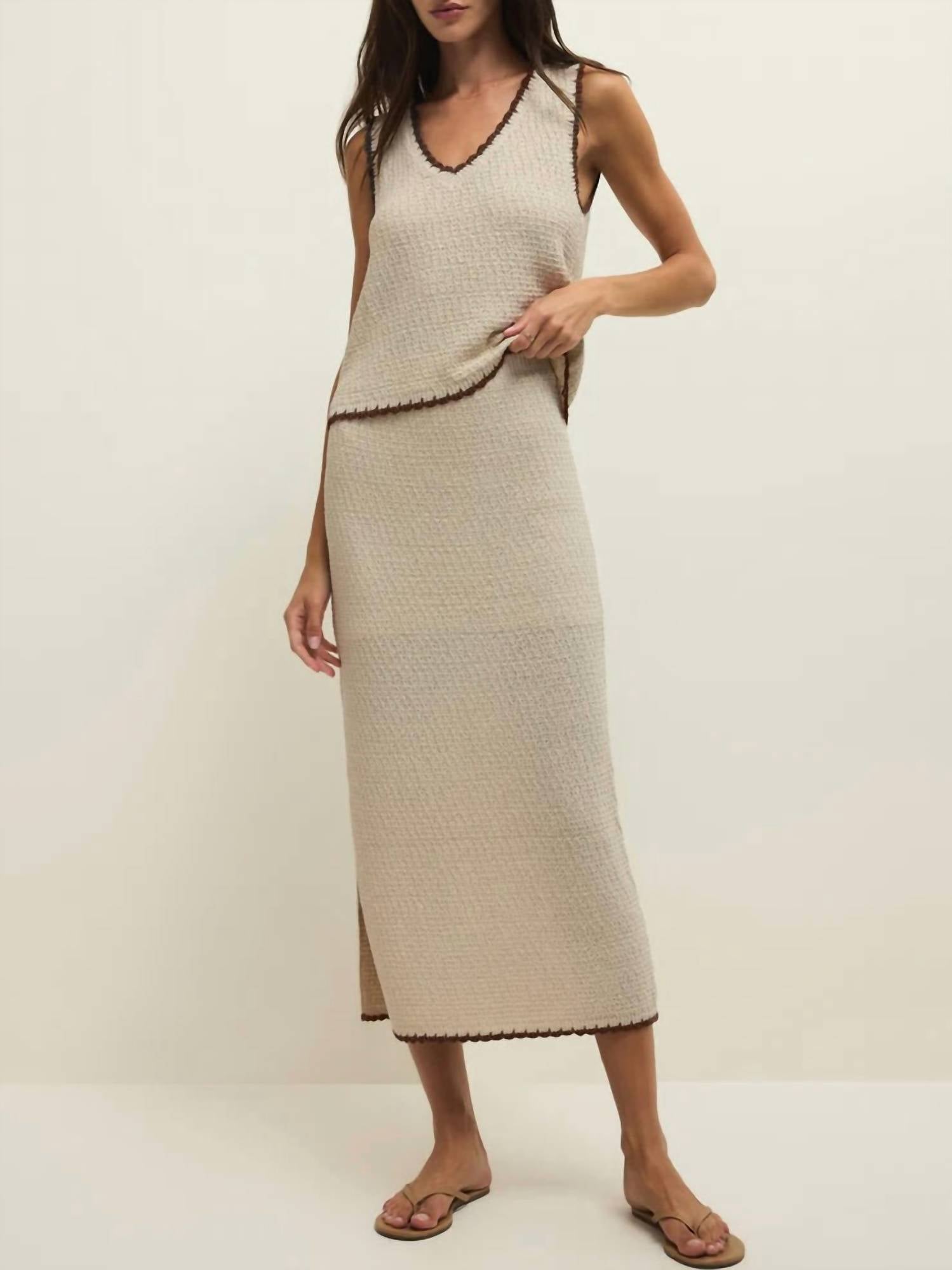 Z Supply - Yessenia Whipstitch Skirt