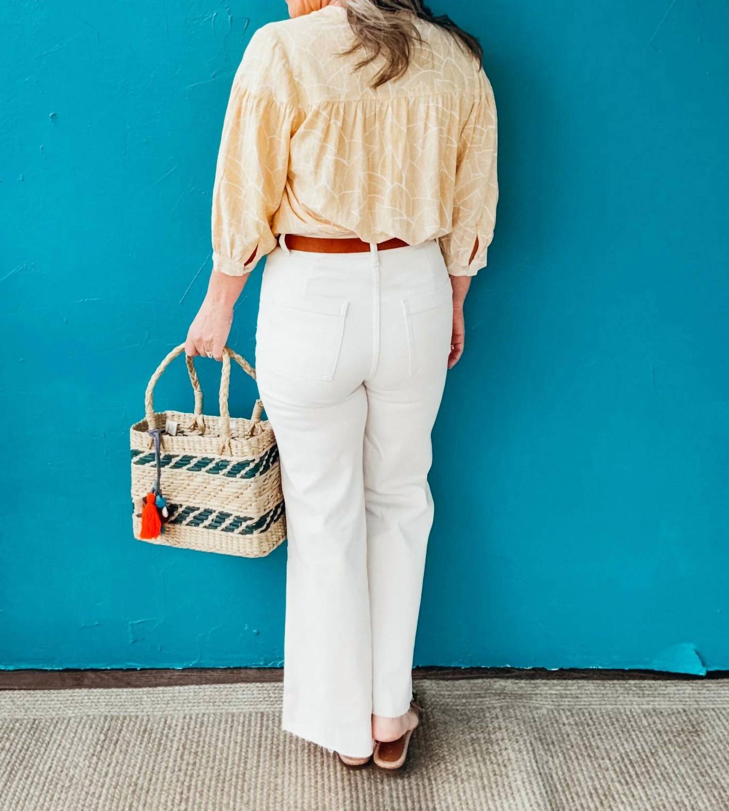 Pinch - Amelia Quarter Sleeve Print Blouse
