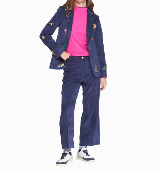 Vilagallo - Women's Straight-leg Corduroy Pants