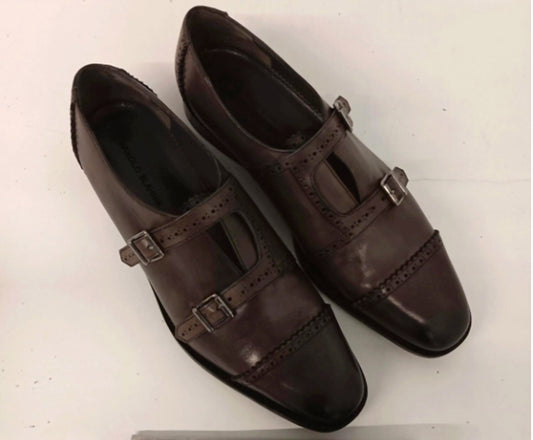 Manolo Blahnik - Men's Callimaco Monkstrap Dress Shoes