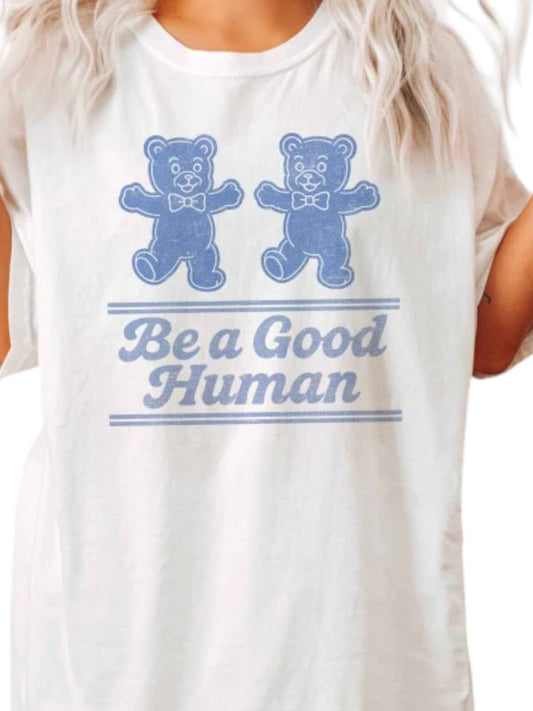Wknder - Be A Good Human Graphic Tee