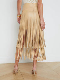 L'Agence - Karolina Fringe Skirt