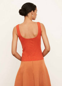 Vince - Wide Rib Square Neck Tank