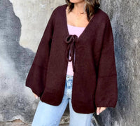 Lumiere - Oversized Knit Milo Cardigan