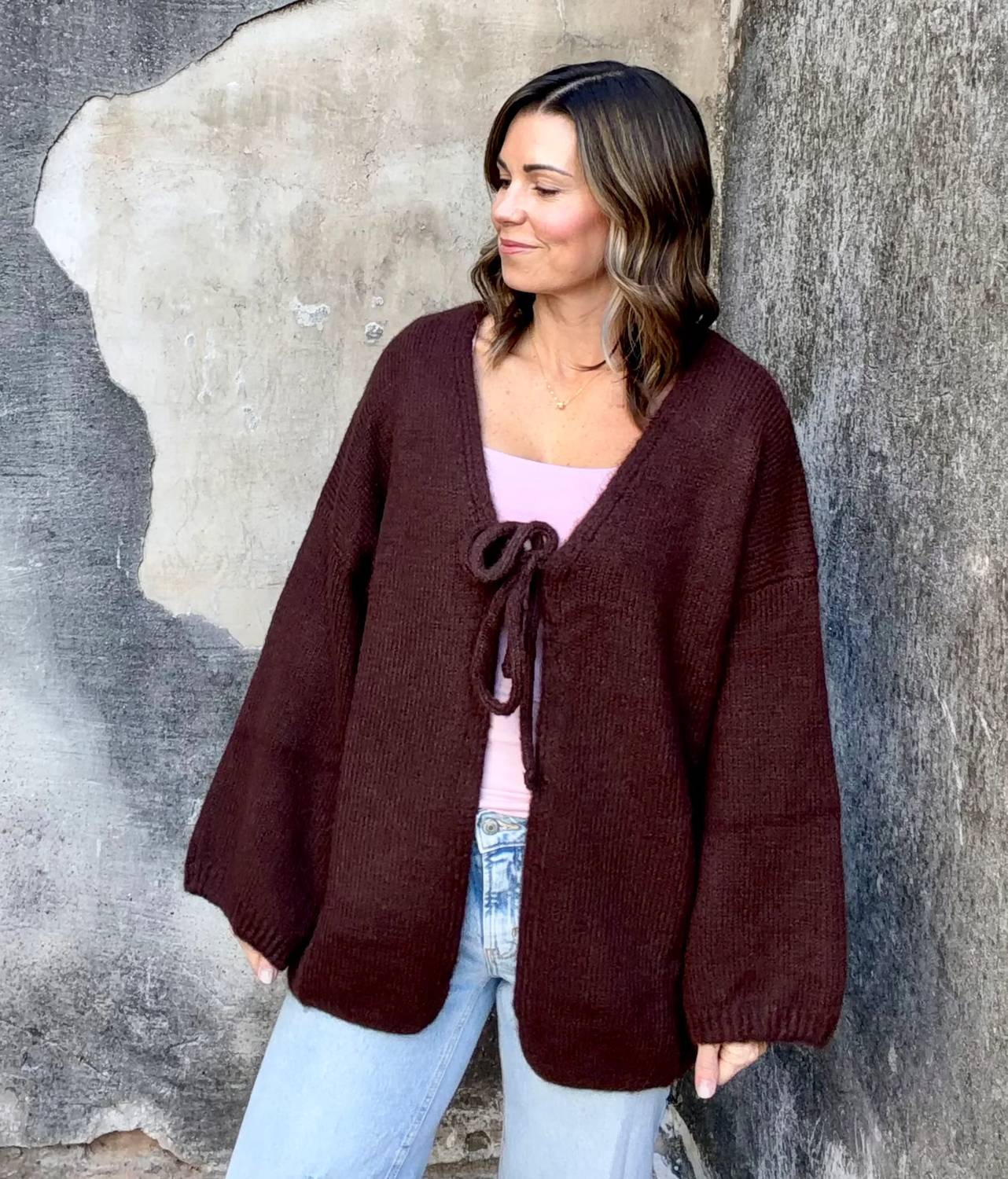 Lumiere - Oversized Knit Milo Cardigan